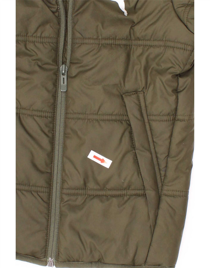 Jaqueta Puma Boys Graphic Acolchoada 5-6 Anos Poliéster Cáqui
