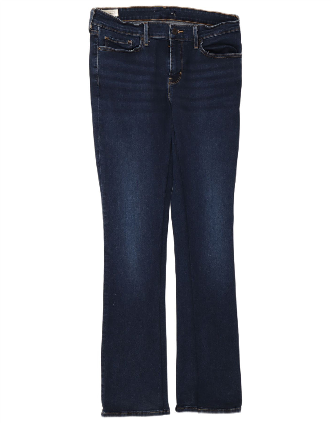 Calça jeans feminina Levi's Slim Bootcut W30 L32 azul marinho algodão