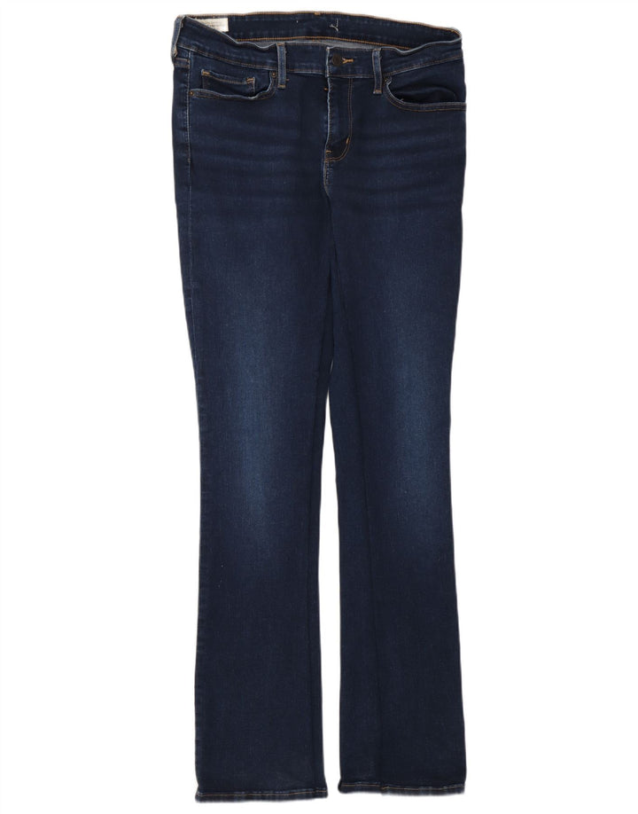 Calça jeans feminina Levi's Slim Bootcut W30 L32 azul marinho algodão