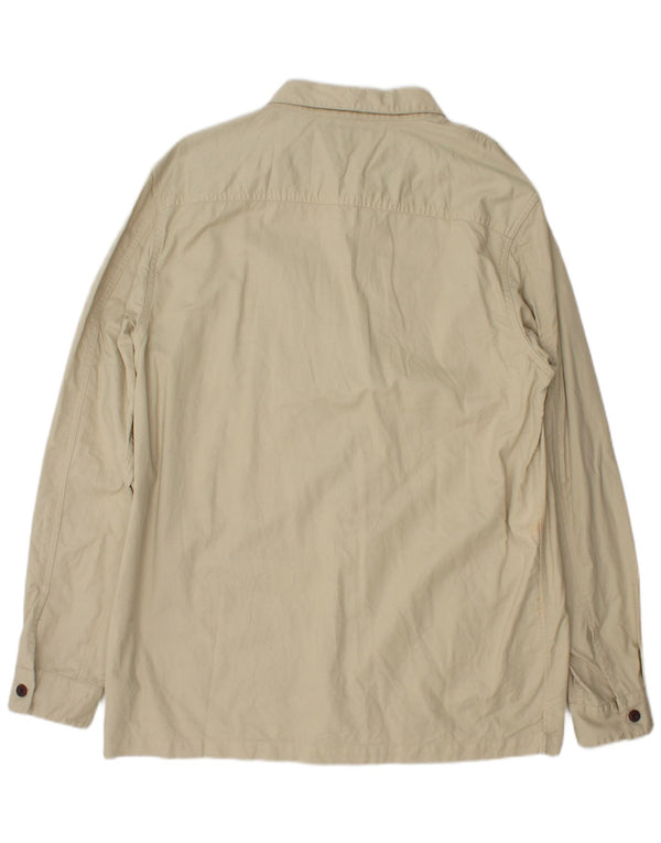 Jaqueta utilitária masculina Barbour UK 42 XL algodão bege