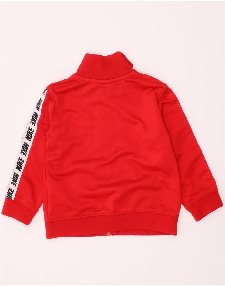 NIKE Baby Boys Graphic Tracksuit Top Jacket 6-9 Meses Vermelho Colorblock