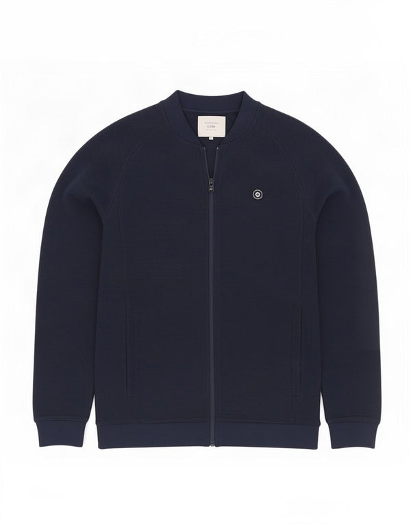Jack & Jones Mens Core Tracksuit Top Jaqueta Poliéster Azul Marinho Médio