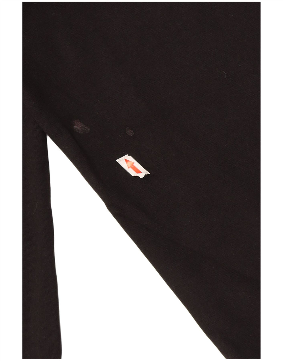 Calça de treino feminina Zara UK 12 algodão preto médio