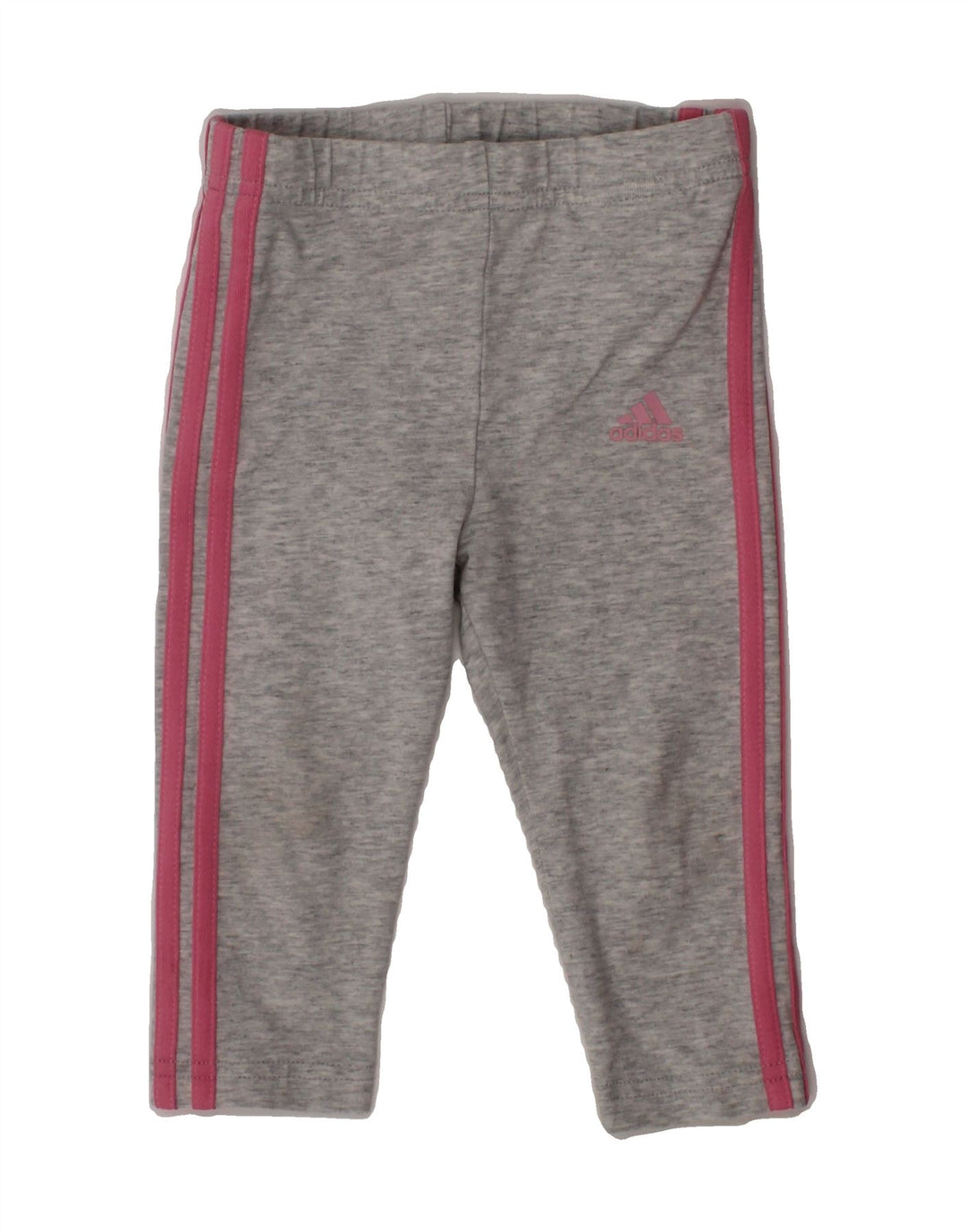 ADIDAS Baby Girls Tracksuit Trousers 6-9 Months  Grey Cotton Vintage Adidas and Second-Hand Adidas from Messina Hembry 