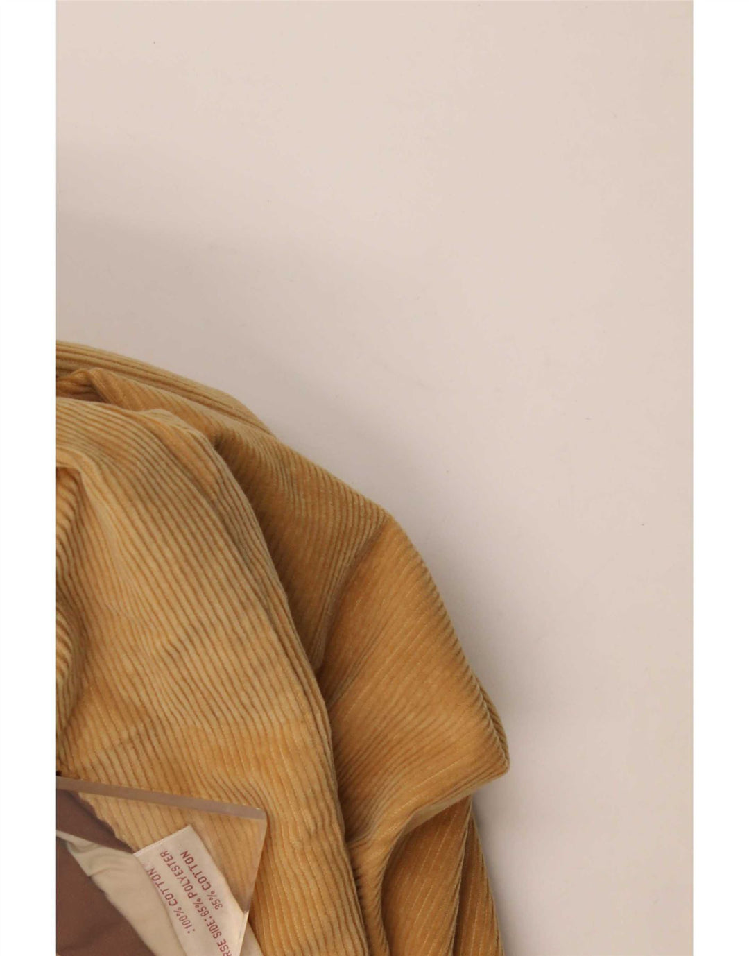 Jaqueta bomber reversível com capuz masculino vintage Reino Unido 38 bloco colorido marrom médio