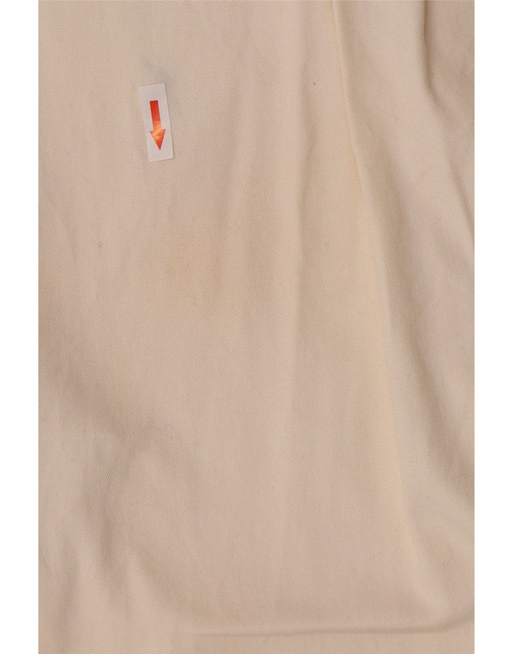 Ralph Lauren Camisa masculina Blaire grande de algodão branco