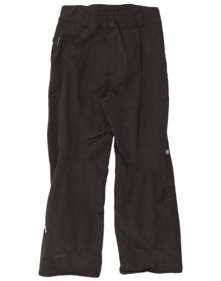 Columbia Calças masculinas de esqui médio preto nylon
