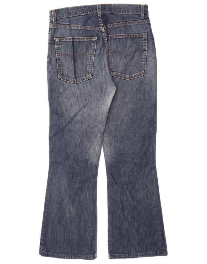 Calça jeans feminina Levi's 526 Bootcut W32 L29 azul algodão