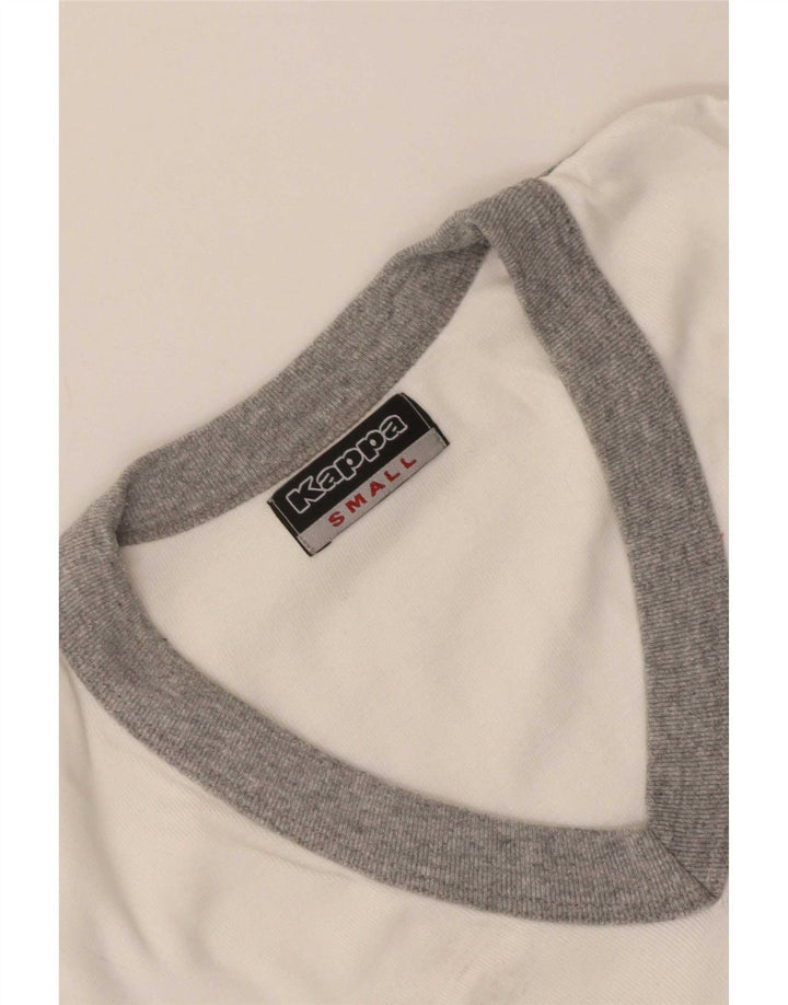 Camiseta feminina Kappa UK 8 Small White Colourblock