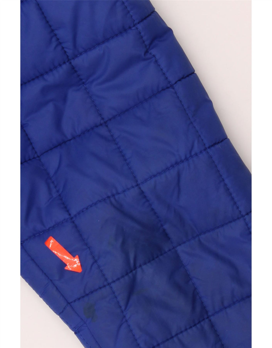 Jaqueta acolchoada com capuz feminina Superdry UK 10 nylon azul pequeno
