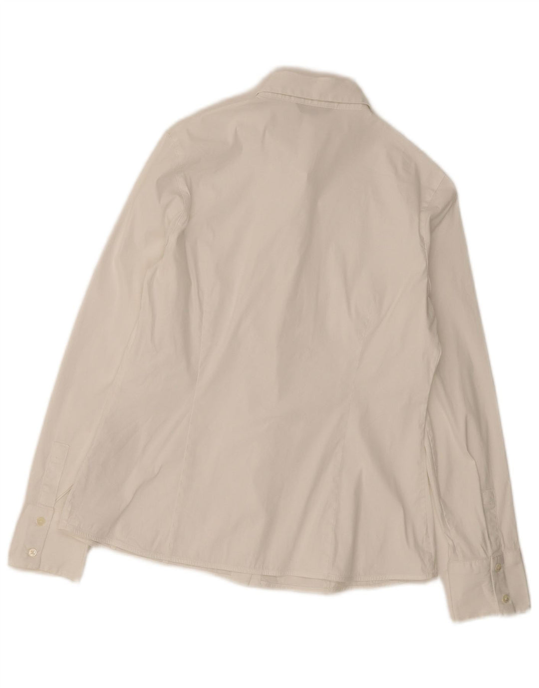 Camisa feminina Massimo Dutti EU 40 médio algodão branco