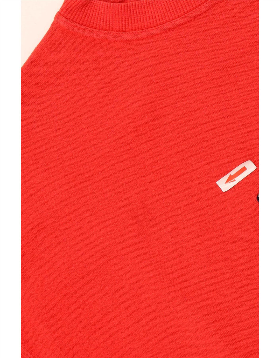 Trussardi Jeans moletom gráfico masculino jumper médio algodão vermelho
