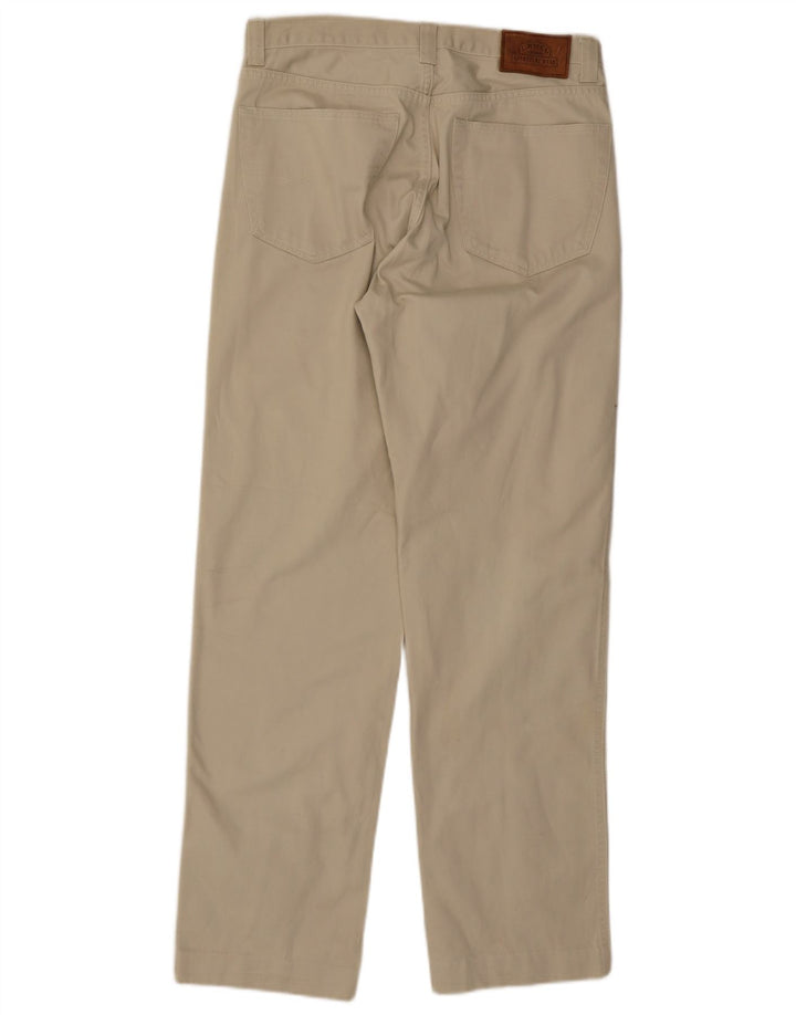 Calça casual reta masculina Camel Active W34 L33 bege