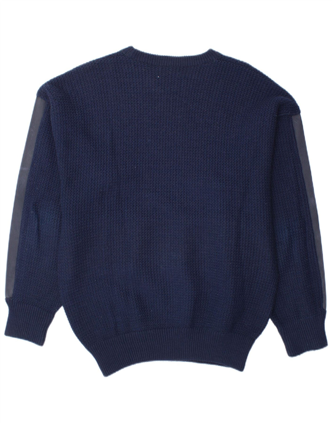 BY AMERICAN Suéter masculino com gola canoa grande azul marinho
