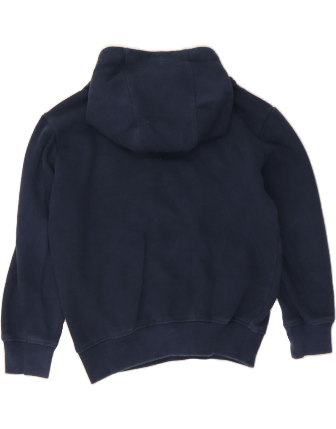 BENCH Boys Graphic Hoodie Jumper 7-8 Years Navy Blue Cotton Vintage Bench and Second-Hand Bench from Messina Hembry 