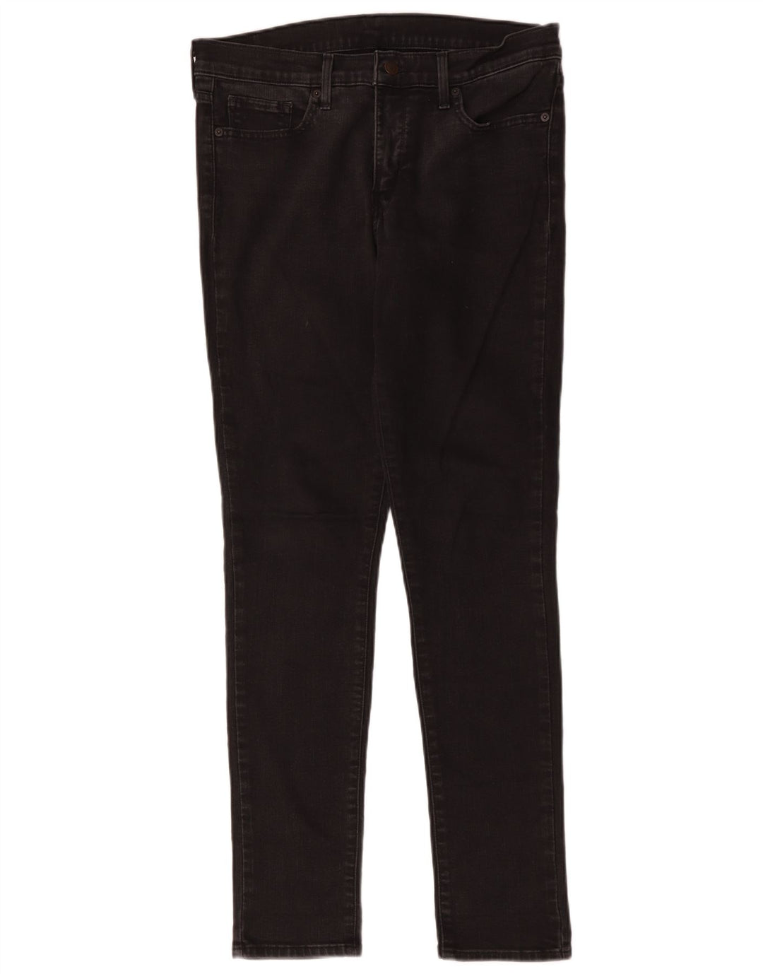 Jeans Slim Feminino Levi's W34 L31 Cinza