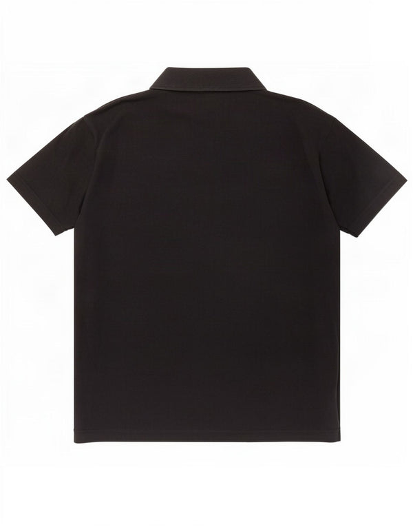 Camisa de manga curta feminina Asics UK 18 XL preto algodão