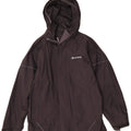 Jaqueta de chuva com capuz para meninos Sprayway 12-13 anos poliéster preto