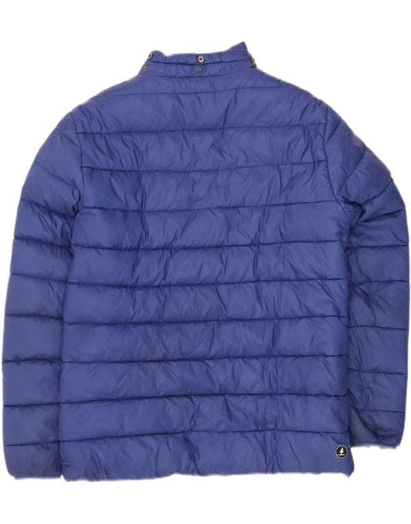 Jaqueta acolchoada masculina Best Company UK 42 XL azul