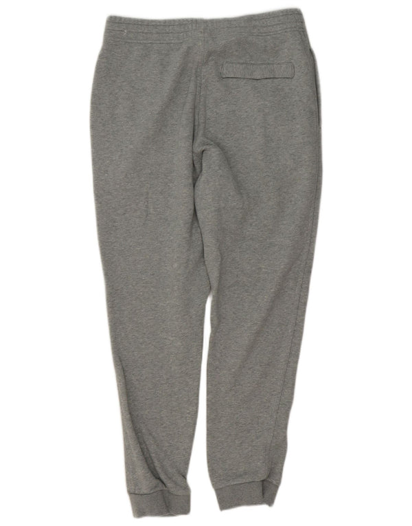 Nike Mens Tracksuit Trousers Joggers Large Grey Cotton