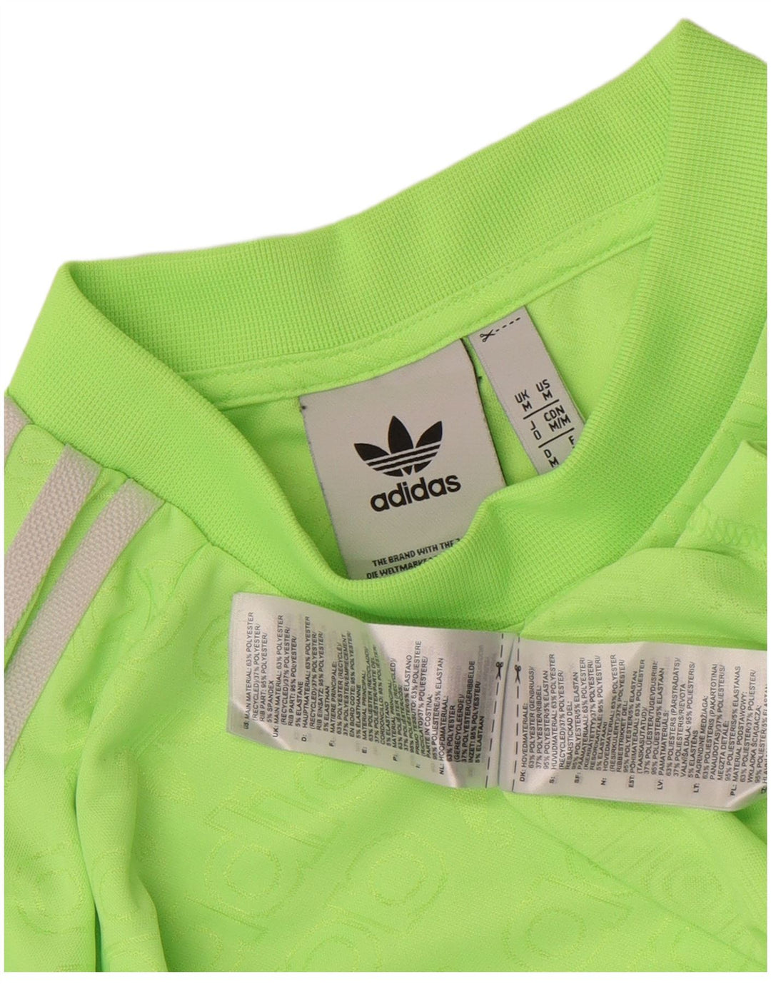 Adidas Camiseta Masculina Graphic Top Poliéster Verde Médio