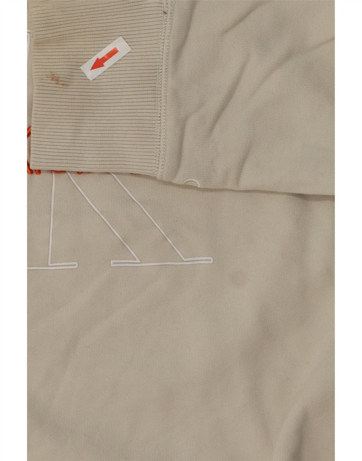 Calvin Klein Jeans Masculino moletom gráfico jumper médio off white algodão