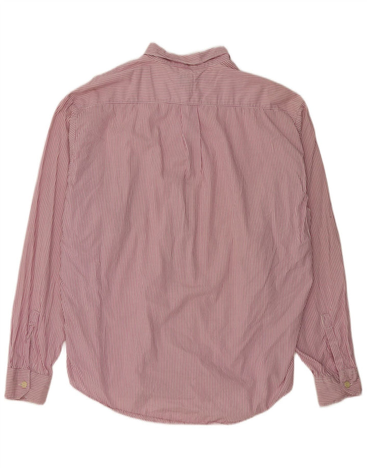 Camisa masculina POP 84 XL algodão listrado roxo