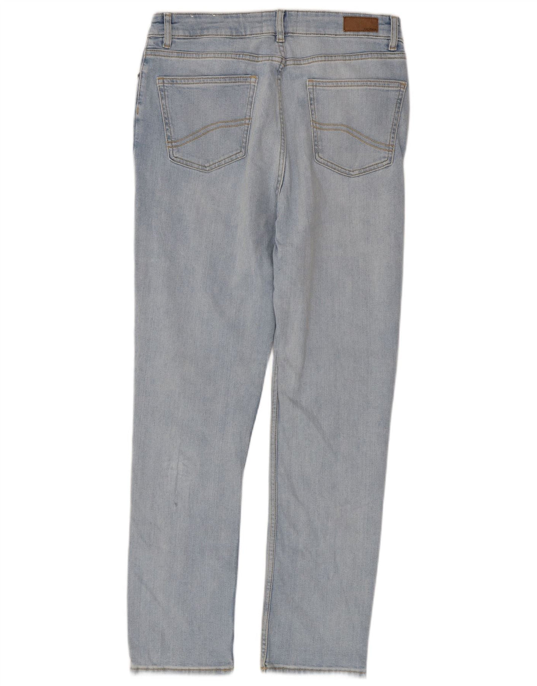 Calça jeans feminina Fat Face Chesham Girlfriend Slim UK 12 médio W32 L29 azul