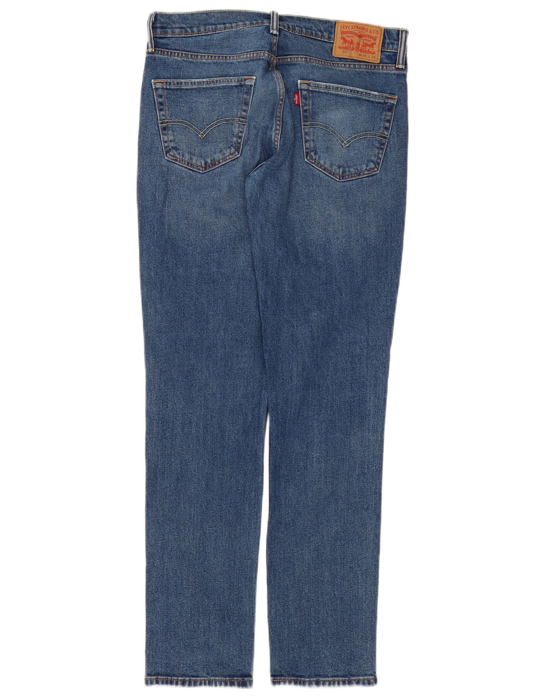 Calça Jeans Levis 511 Slim Masculina W34 L34 Azul Algodão