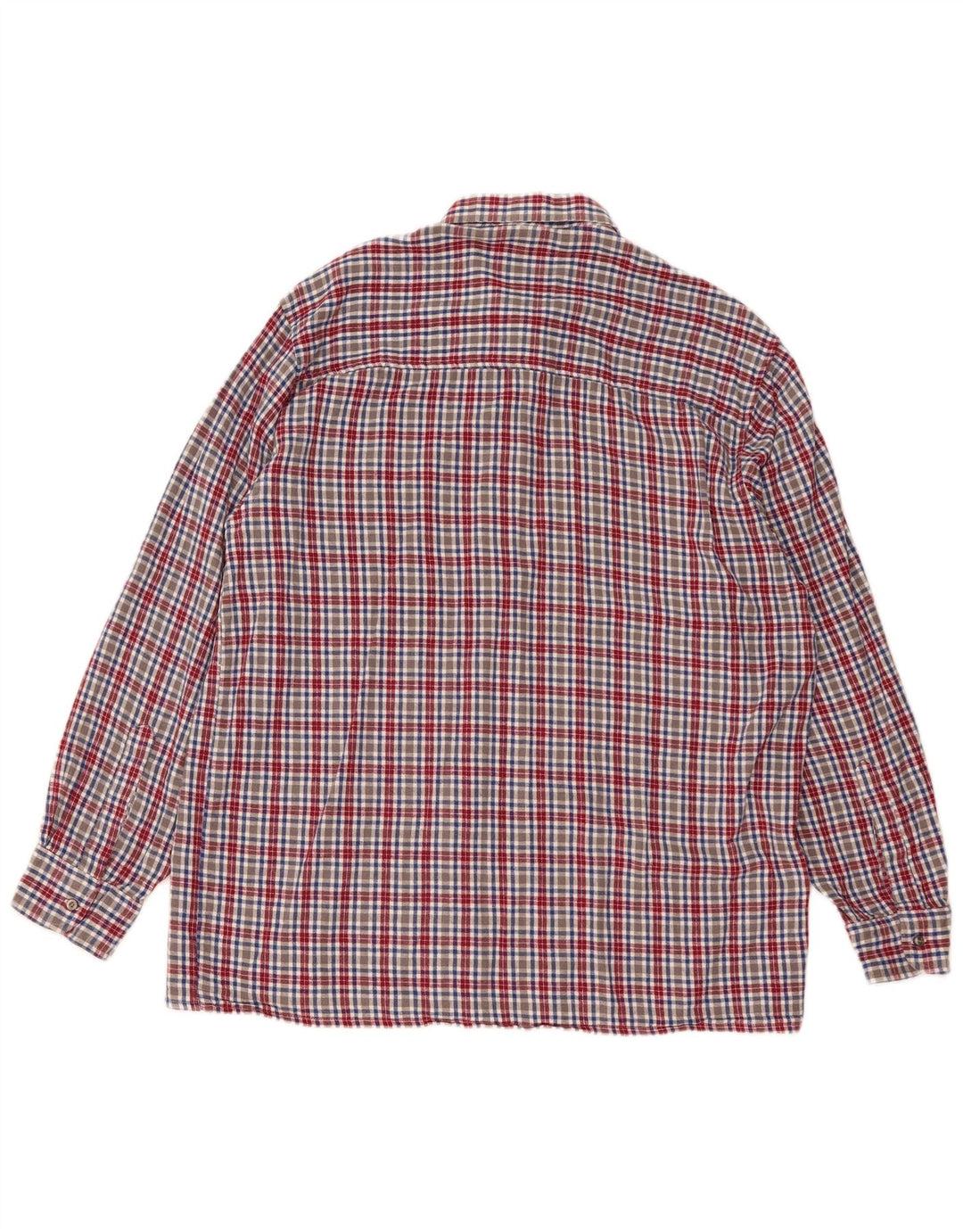 Camisa masculina Follie tamanho 43/44 XL algodão xadrez multicolorido