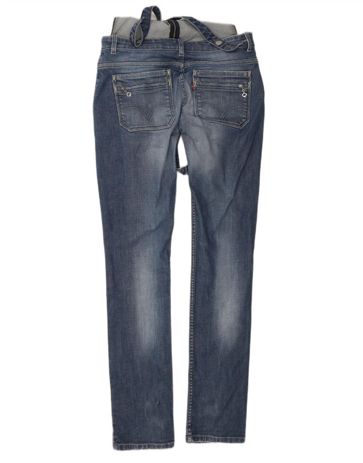 Macacão feminino Levi's Slim Jeans W29 L34 azul algodão