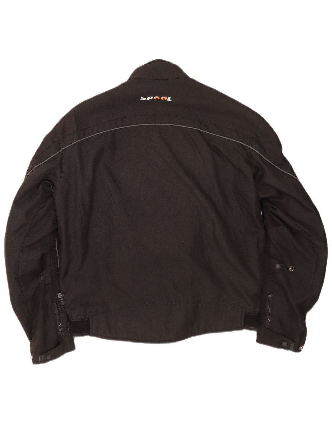Jaqueta masculina Spool Racer UK 42 XL poliéster preto