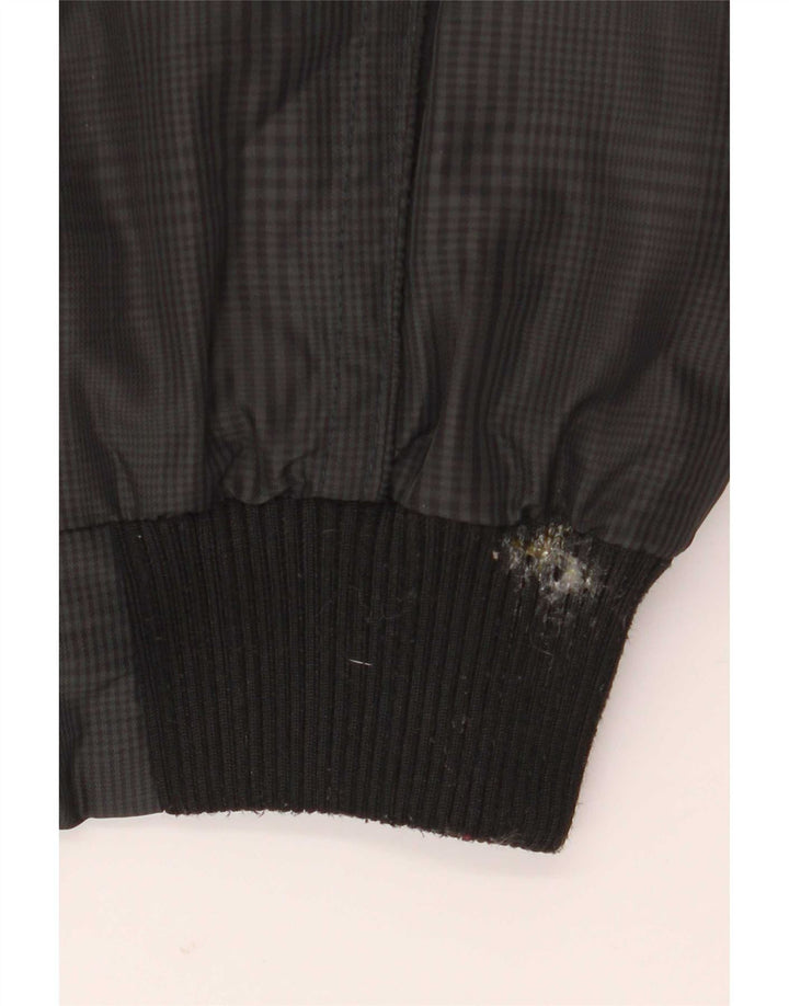 Jaqueta masculina bomber acolchoada PEUTEREY IT 46 pequena cinza houndstooth poliamida