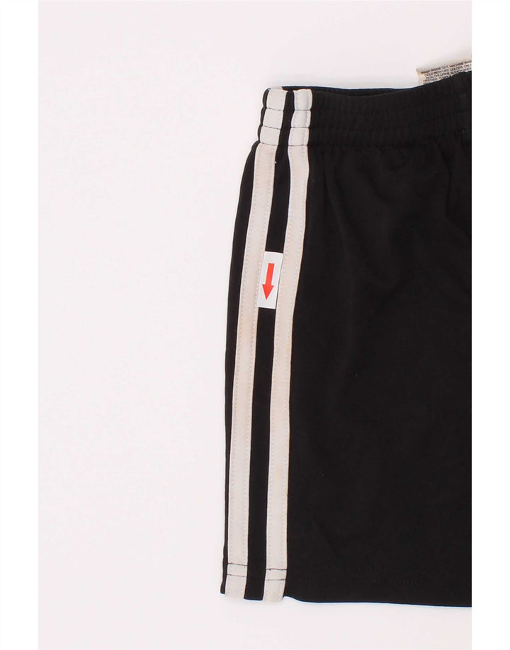 Shorts esportivos Adidas para meninos 18-24 meses preto poliéster