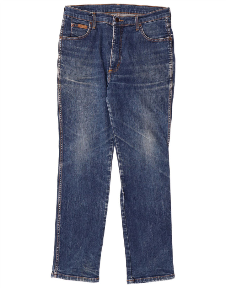 Jeans Wrangler Meninos Slim 15-16 Anos W30 L30 Azul Algodão