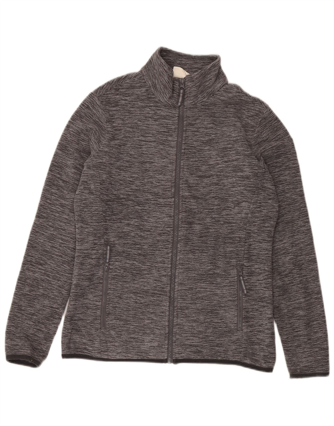 Jaqueta de lã superdimensionada feminina Mountain Warehouse Reino Unido 10 pequena cinza manchada