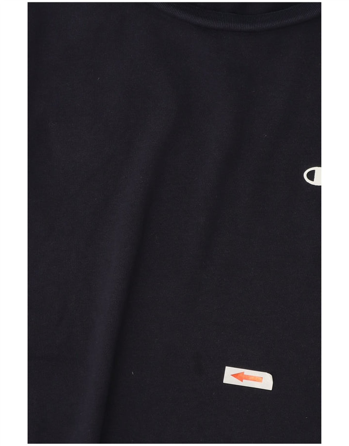 Camiseta masculina Champion Top Médio Azul Marinho