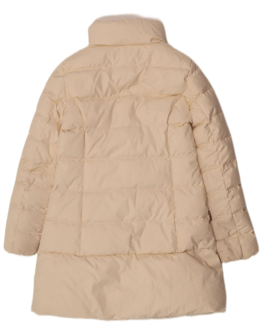Jaqueta acolchoada feminina UK 10 de Woolrich poliéster esbranquiçado pequeno
