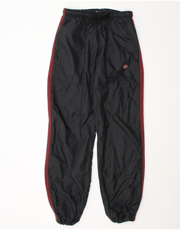 Calça de treino masculina Nike Joggers UK 37/39 XL preto colorblock nylon