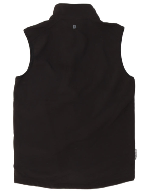 Colete masculino Mountain Warehouse UK 38 poliéster preto médio