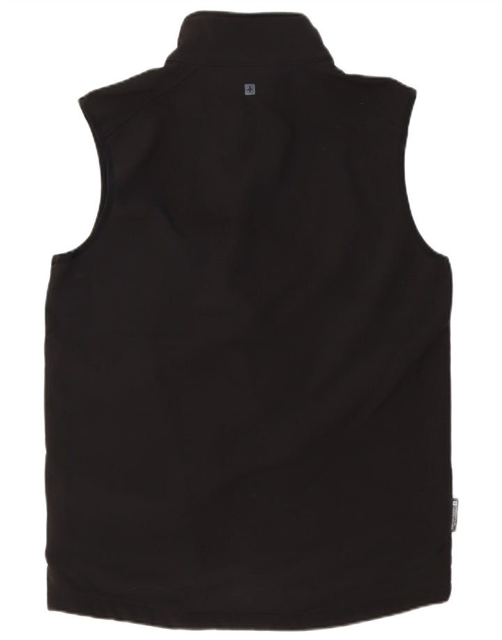 Colete masculino Mountain Warehouse UK 38 poliéster preto médio
