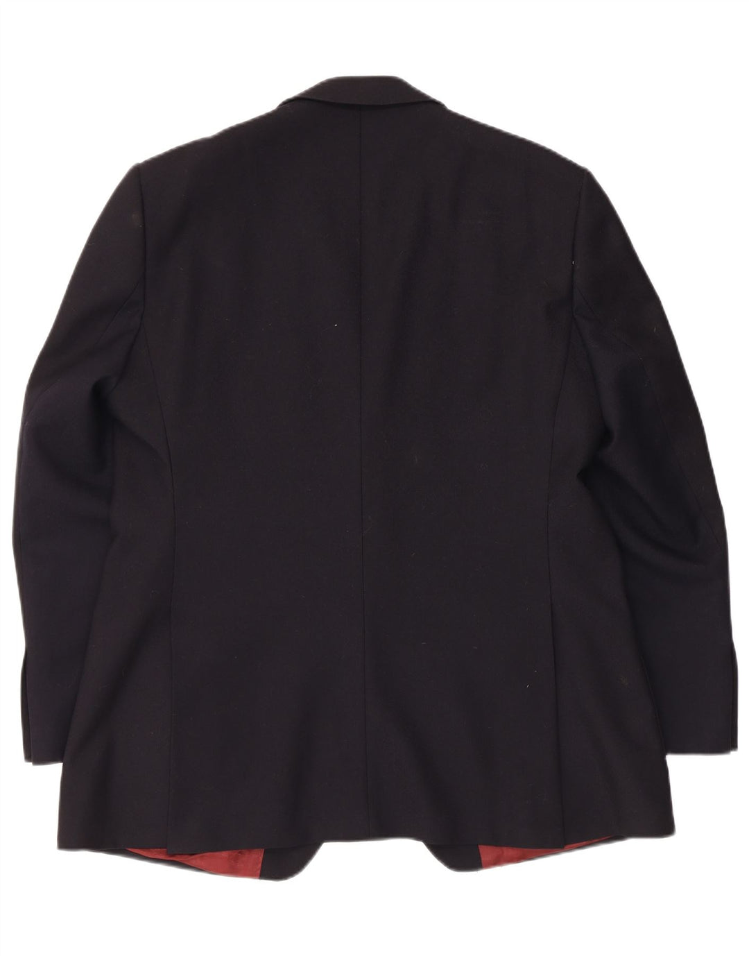 Jaqueta blazer masculina Magee com 2 botões Reino Unido 44 grande lã azul marinho