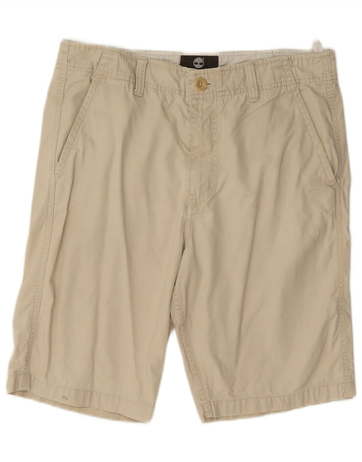 Timberland Mens Chino Shorts W32 Médio Bege