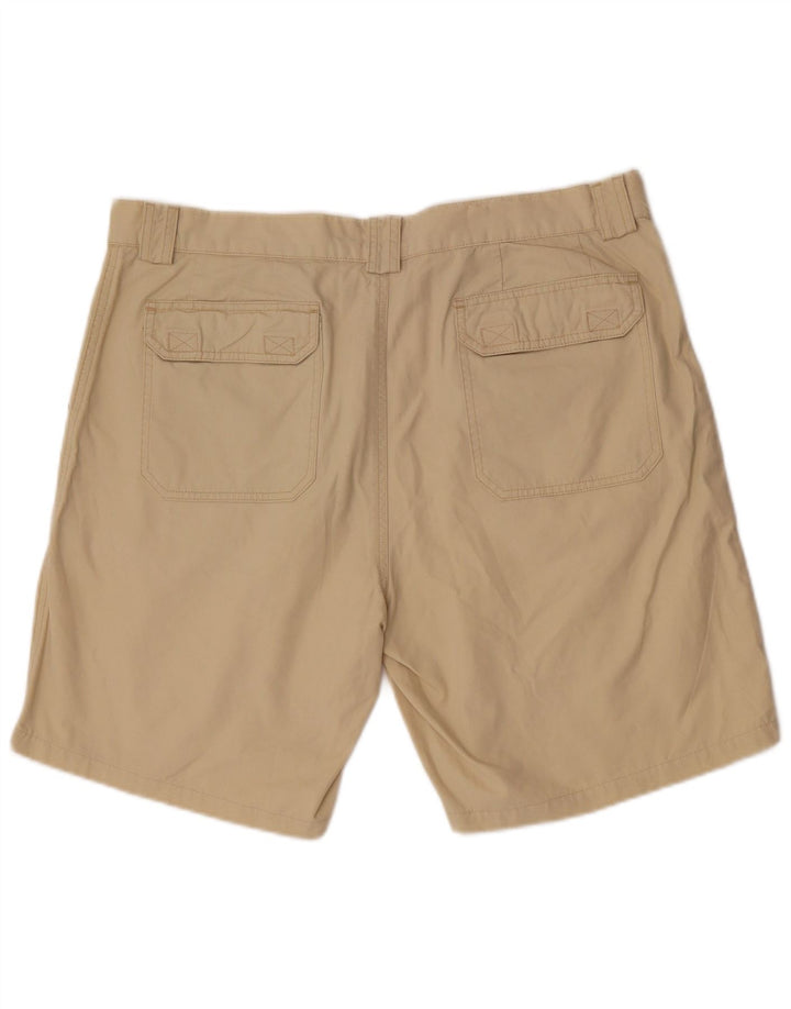 Shorts Chino Masculino Vintage IT 56 3XL W38 Algodão Bege