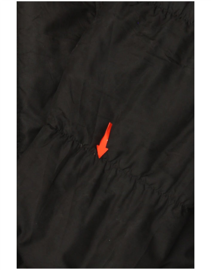 Jaqueta acolchoada feminina LEVI'S UK 10 poliéster preto pequeno