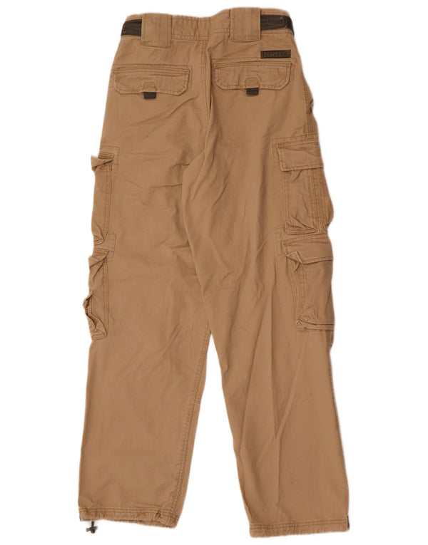 Calça cargo reta masculina Jet Lag W32 L31 algodão bege