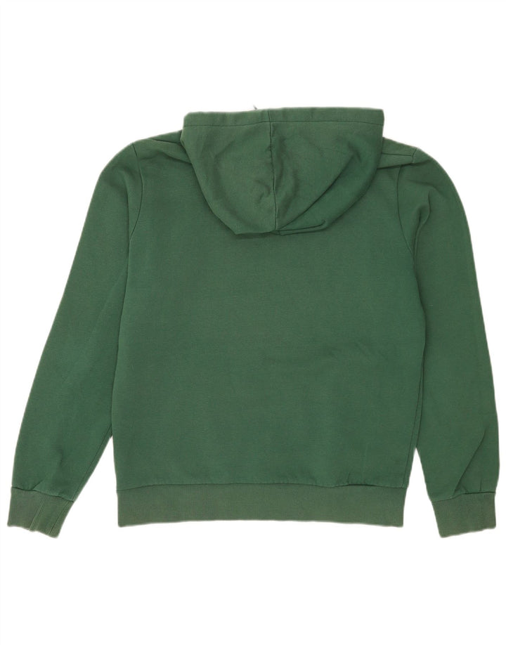 Jack & Jones moletom com capuz masculino gráfico pequeno verde poliéster