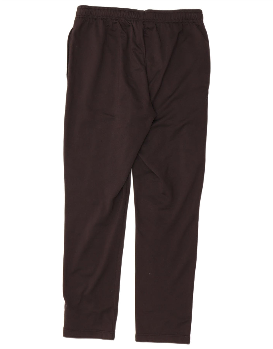Calças de treino masculinas Adidas UK 42/44 poliéster preto grande