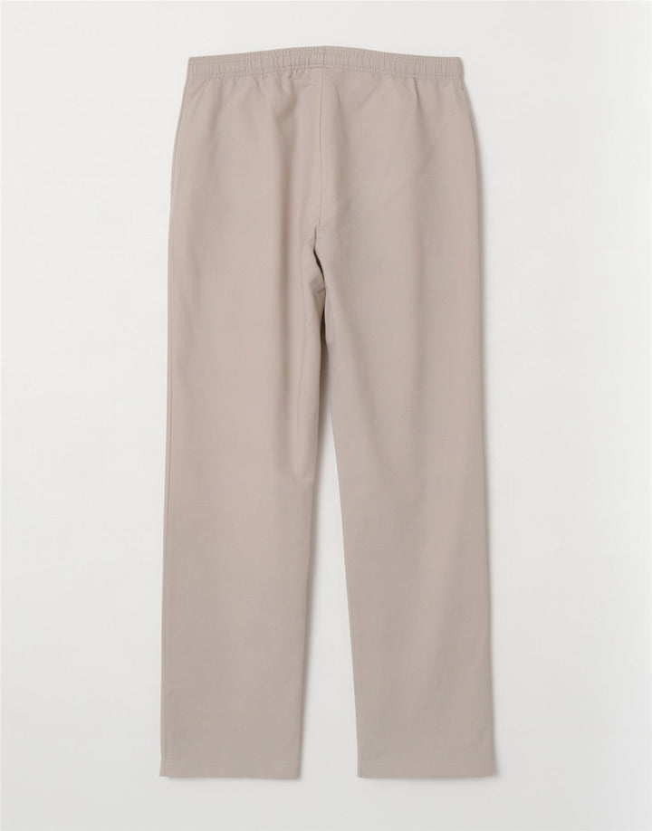 Calça de treino masculina Asics Graphic cinza médio poliéster
