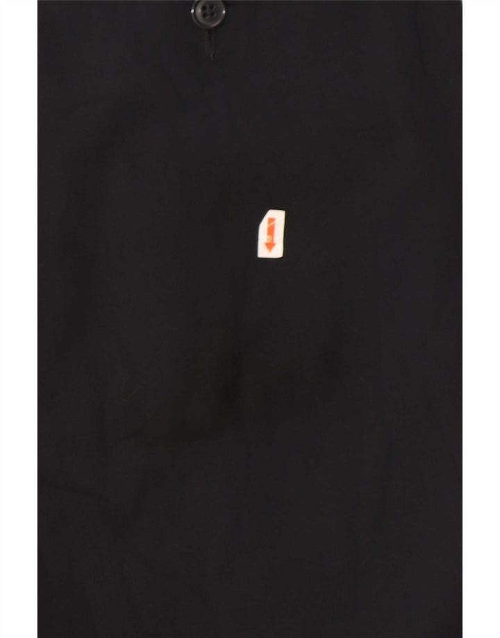 Calça masculina Marks & Spencer Pegged Suit W34 L31 Poliéster azul marinho
